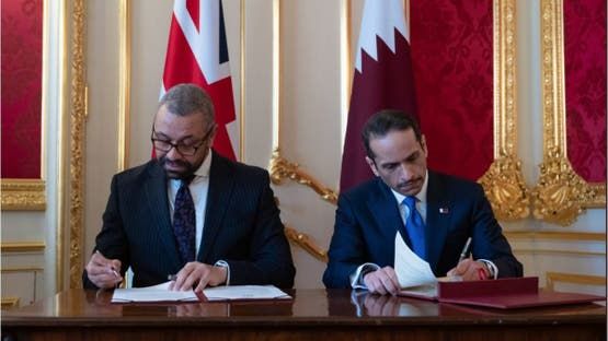 الخليج اليوم .. قطر وبريطانيا تؤكدان البناء على إطار العمل المستقبلي