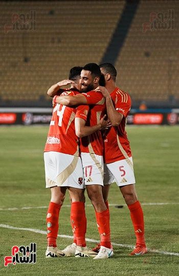 الأهلي يهزم بتروجت 3 / 2 فى أول ظهور تحت قيادة عماد النحاس.. صور