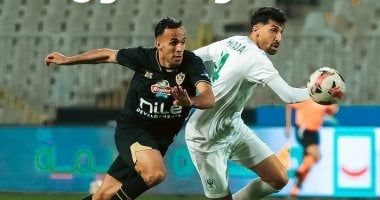 استمرار التعادل السلبى بين الزمالك والمصرى بعد 60 دقيقة
