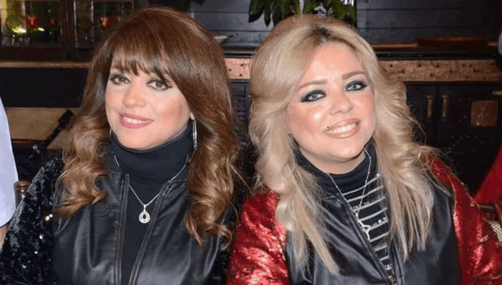 ريم عبد العزيز تنهار في أثناء تشييع توأمها سمر