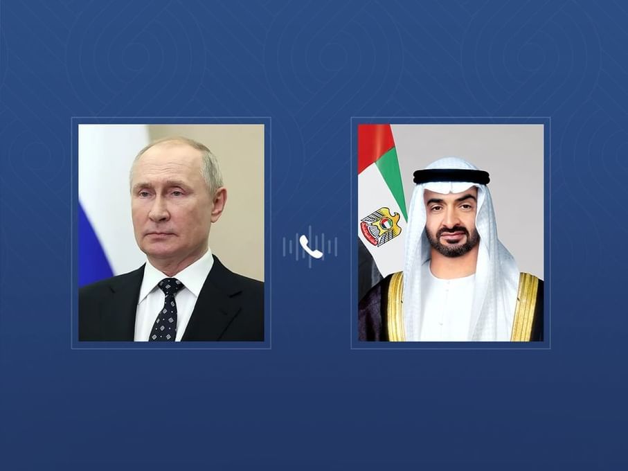 الامارات | بوتين يشيد بدور الإمارات في عمليات تبادل الأسرى مع أوكرانيا