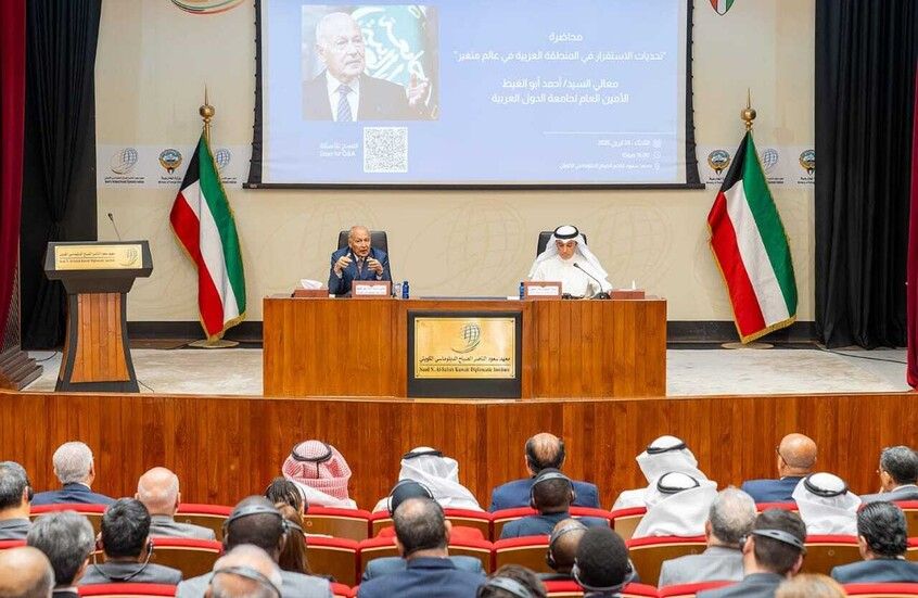 الخليج اليوم .. أبو الغيط يحذر من تحديات وجودية تواجه المنطقة العربية