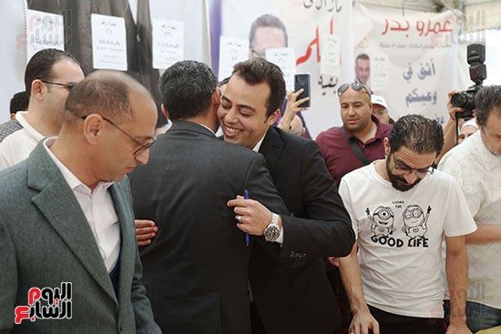 عبد المحسن سلامة يسجل فى كشوف الجمعية العمومية لنقابة الصحفيين