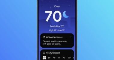 تكنولوجيا: تحديث لتطبيق Pixel Weather يساعد مرضى جيوب الأنفية على مراقبة الطقس