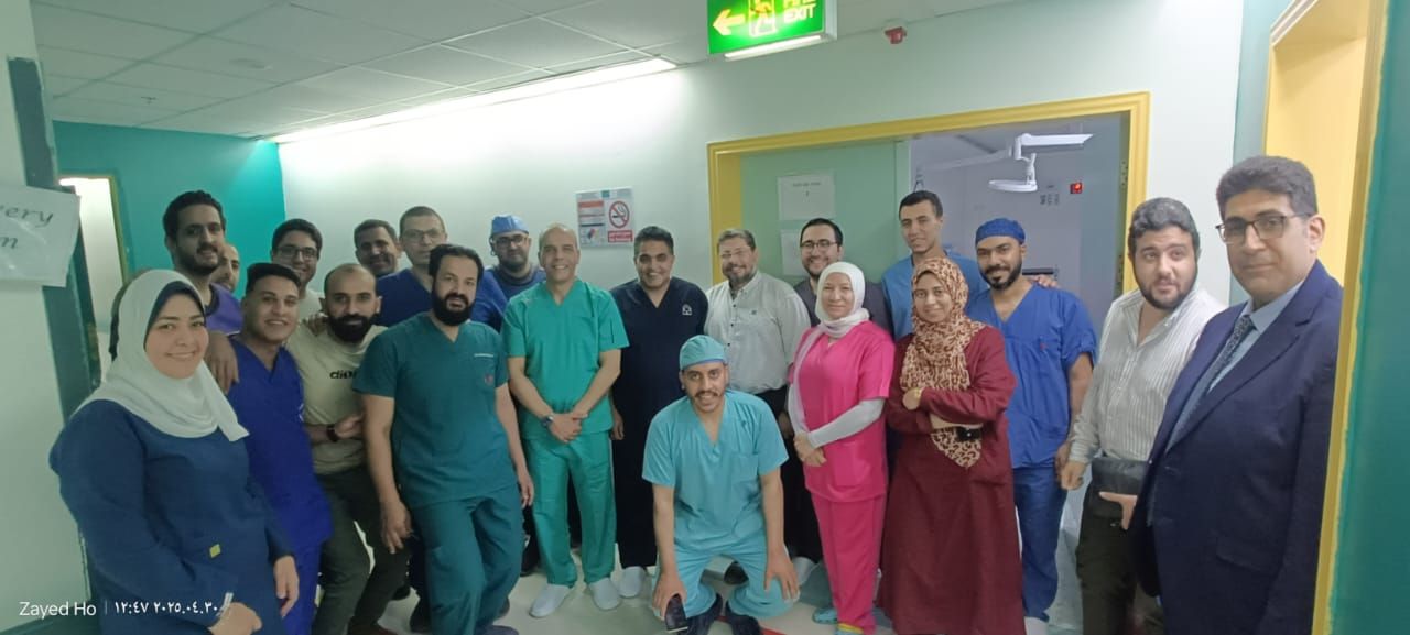 إجراء قساطر قلبية لعلاج الانغلاق الكلى للشريان التاجى مجانا بمستشفى زايد التخصصى