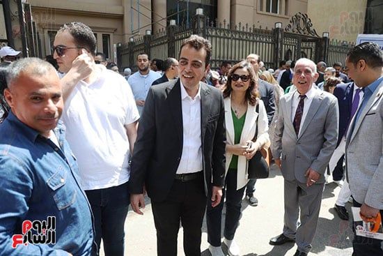علا الشافعى تسجل فى كشوف الجمعية العمومية لنقابة الصحفيين