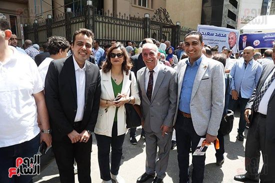 بدء تصويت الجمعية العمومية فى انتخابات نقابة الصحفيين.. صور
