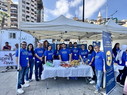 المراكز الطبية للجامعة اللبنانية الأميركية جددت التزامها مع جمعية "SAID" في مسيرة التوعية ضد سرطان القولون والأمعاء