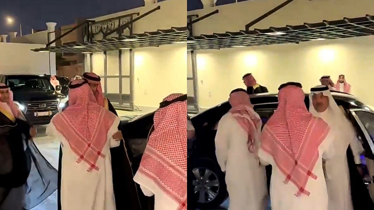 عقد قران الأمير مشهور بن عبدالله بحضور الأمير متعب في أجواء ملكية مميزة.. فيديو