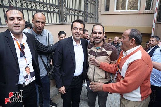 محمد السيد الشاذلى يسجل فى كشوف الجمعية العمومية لنقابة الصحفيين