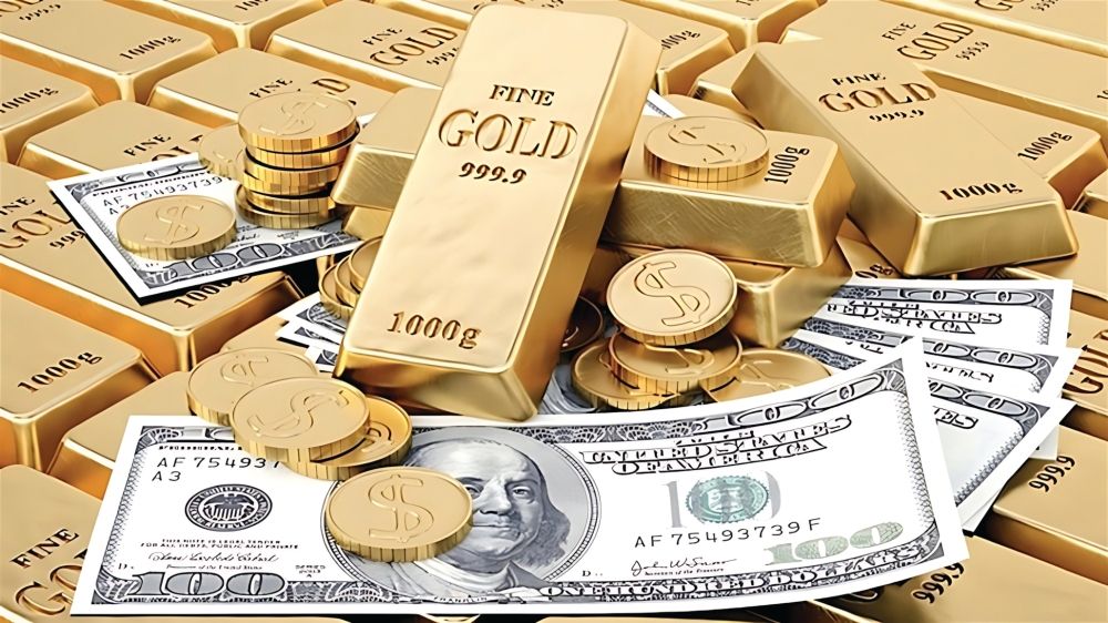 انخفاض أسعار الذهب 2.9% وسط تفاؤل تجاري وارتفاع الدولار