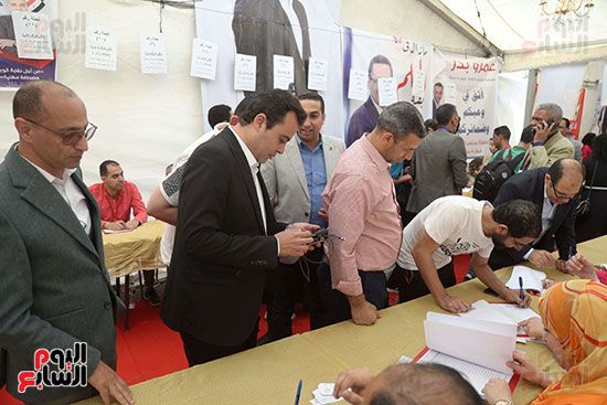 عبد المحسن سلامة يسجل فى كشوف الجمعية العمومية لنقابة الصحفيين