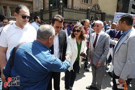 علا الشافعى تسجل فى كشوف الجمعية العمومية لنقابة الصحفيين