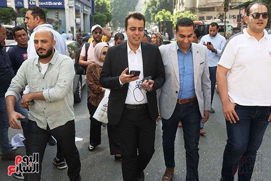عبد المحسن سلامة يسجل فى كشوف الجمعية العمومية لنقابة الصحفيين