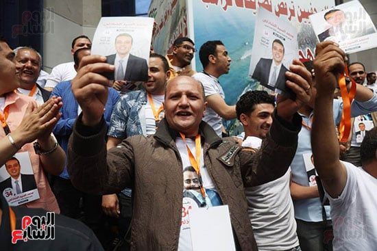 بدء تصويت الجمعية العمومية فى انتخابات نقابة الصحفيين.. صور