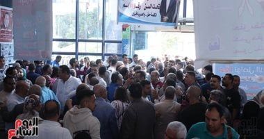 تزايد أعداد المتوافدين للمشاركة فى التصويت بانتخابات نقابة الصحفيين