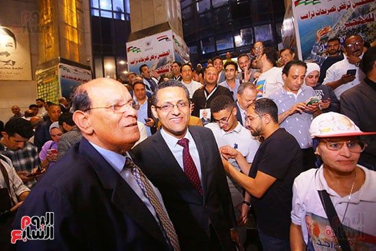 رسميا.. خالد البلشى نقيبا للصحفيين لفترة ثانية بانتخابات التجديد النصفى.. صور