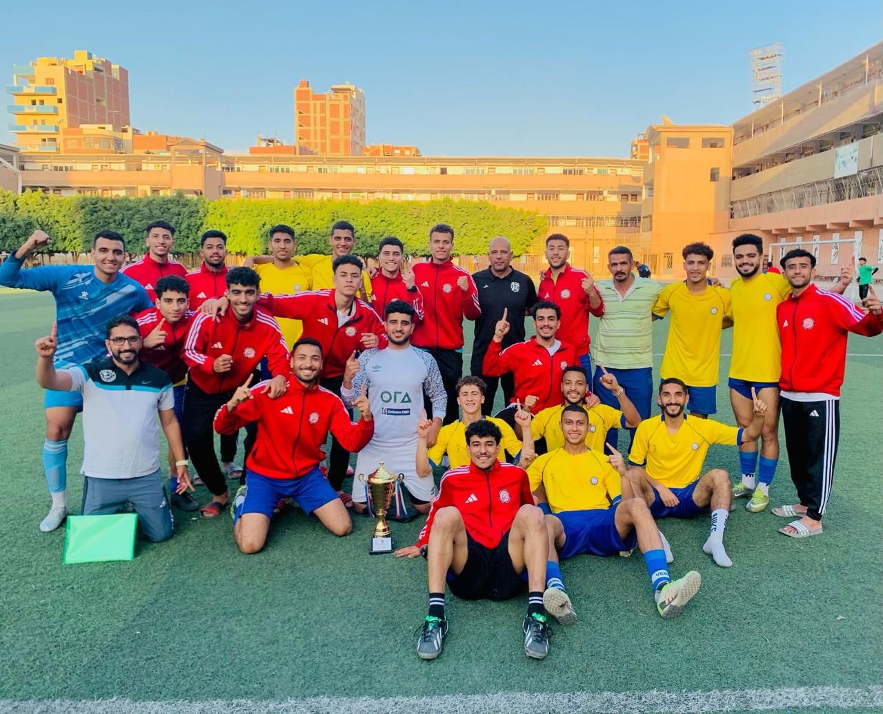 إعلان نتائج بطولة دورى كرة القدم للجامعات والمعاهد العليا المصرية رقم 52