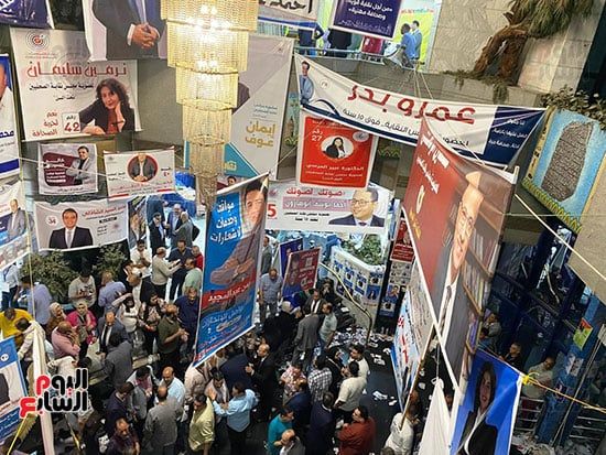 غلق باب التصويت بانتخابات التجديد النصفي لنقابة الصحفيين.. صور