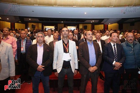 الجمعية العمومية للصحفيين تقف دقيقة حدادا على شهداء الصحافة الفلسطينية.. صور
