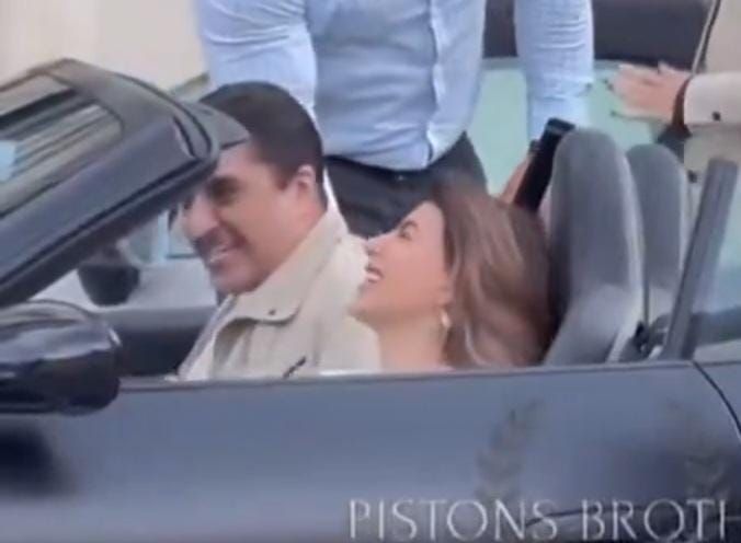 سهم برفقة زوجته الأميرة حصة في فرنسا .. فيديو