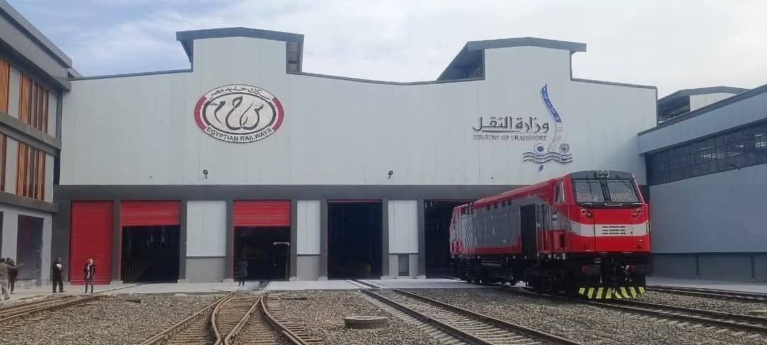 أهم المعلومات عن ورشة صيانة جرارات القطارات الجديدة بالسكة الحديد
