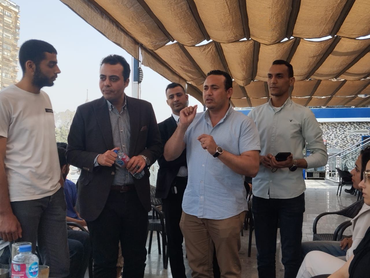 كيان إرادة شباب مصر في قلب الحدث الانتخابي بنقابة الصحفيين.. صور