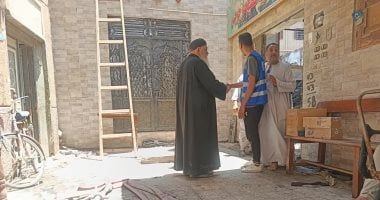 صناع الحياة عضو التحالف الوطني تشارك فى دعم أهالي حريق كنيسة قنا