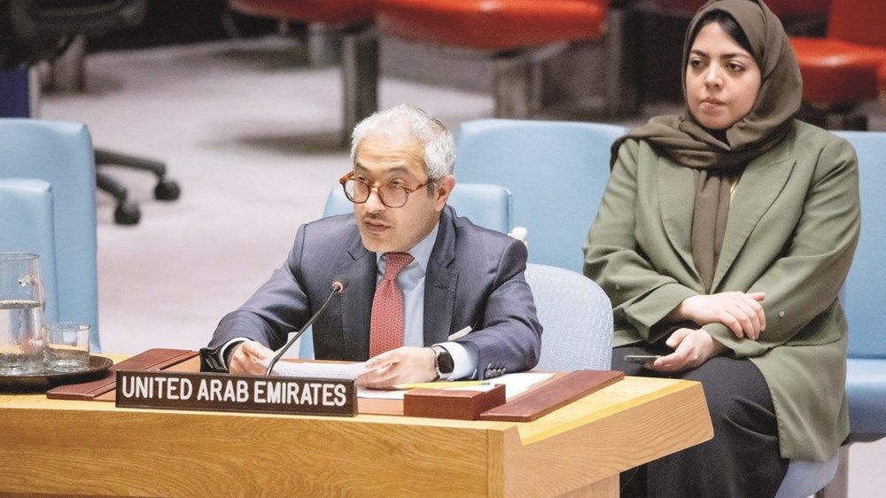 الإمارات: دعم جهود تحقيق السلام في الشرق الأوسط
