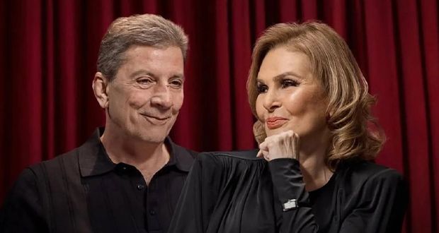 يسرا وزوجها يكشفان أسرار علاقتهما العاطفية.. ذكريات بدأت من الطفولة