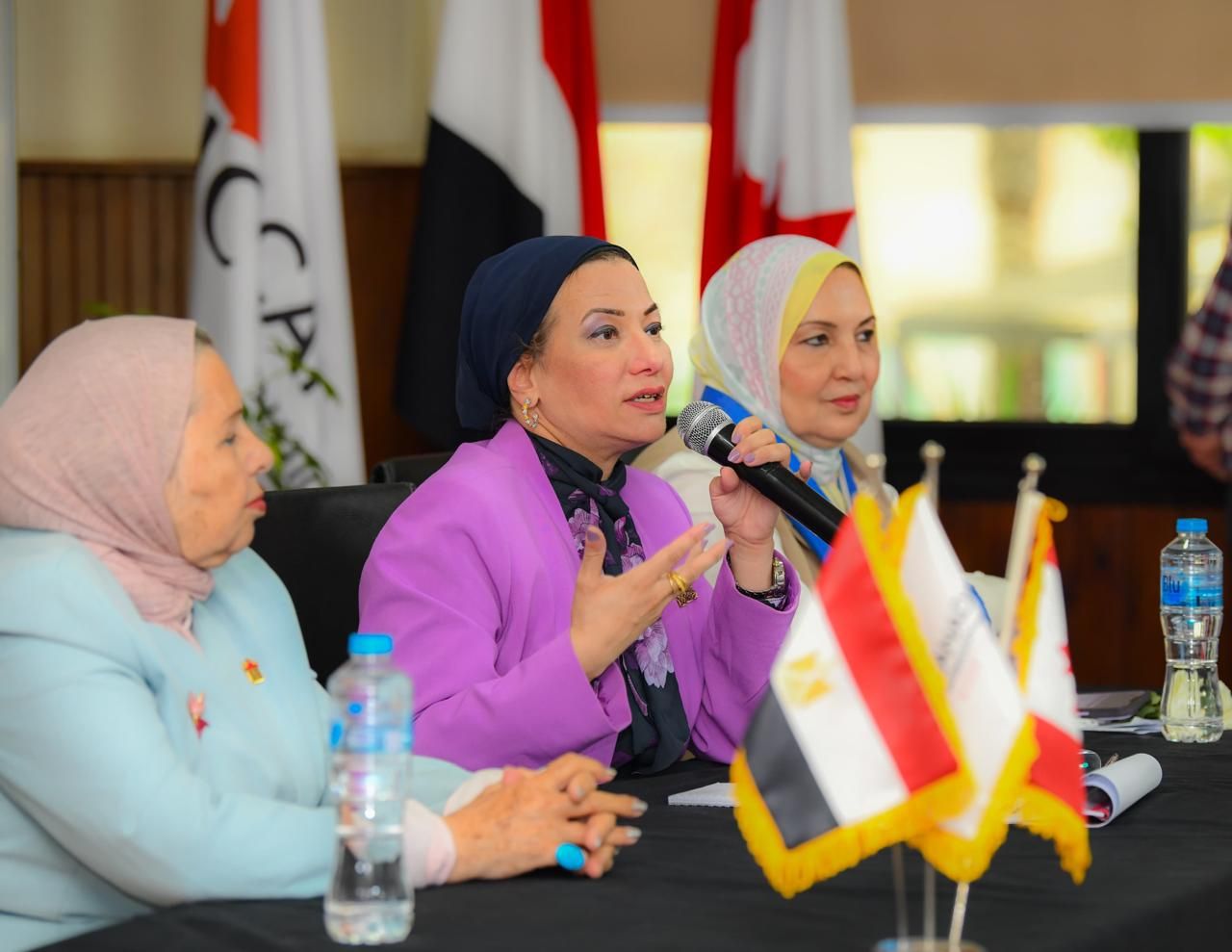 وزيرة البيئة: تشجيع الشباب على الانخراط فى العمل البيئى فرصة للاستثمار
