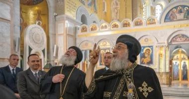 البابا تواضروس يزور كنيسة "القديس ساڤا" ويلتقى بطريرك الكنيسة الصربية
