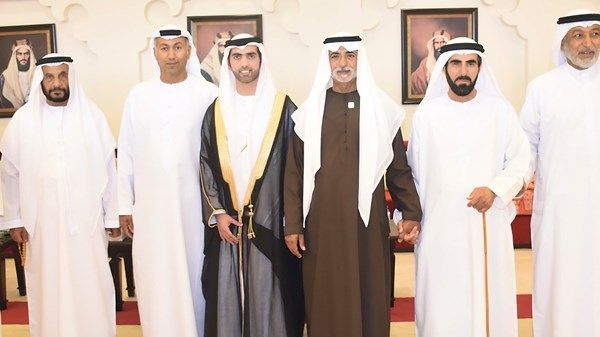 نهيان بن مبارك يحضر أفراح المزروعي والحميري في سويحان