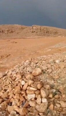 النشرة: متساقطات ايار على السلسلة الشرقية ادت الى تشكل السيل من جرود راس بعلبك باتجاه سهل القاع
