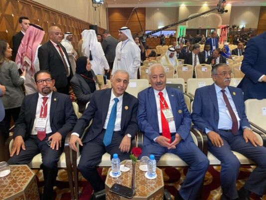 هاشم التقى وفوداً عربية على هامش مشاركته في مؤتمر الاتحاد البرلماني العربي وتأكيد على دعم لبنان وإدانة للعدوان الإسرائيلي