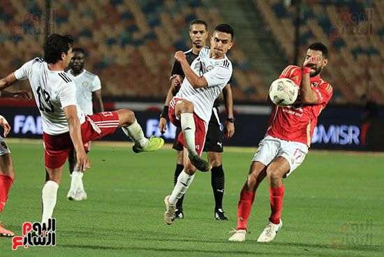 75 دقيقة.. الأهلى 4 - 0 حرس الحدود.. ونزول معلول وجراديشار.. صور