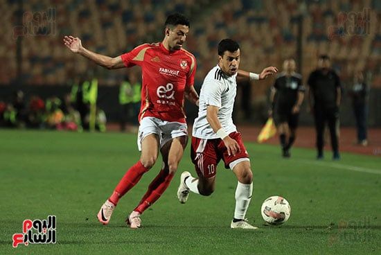 75 دقيقة.. الأهلى 4 - 0 حرس الحدود.. ونزول معلول وجراديشار.. صور