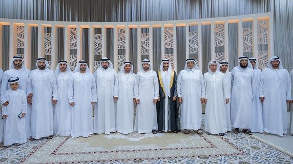 حمدان بن محمد يحضر أفراح تريم والطنيجي