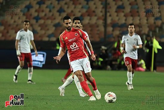 75 دقيقة.. الأهلى 4 - 0 حرس الحدود.. ونزول معلول وجراديشار.. صور