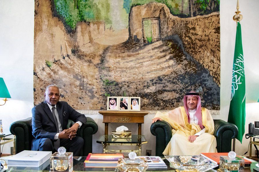 السعودية | نائب وزير الخارجية يستقبل سفير جمهورية السودان لدى المملكة
