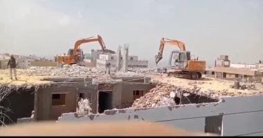 محافظة القاهرة تزيل 84 طابقا بـ50 عقارا مخالفا.. صور
