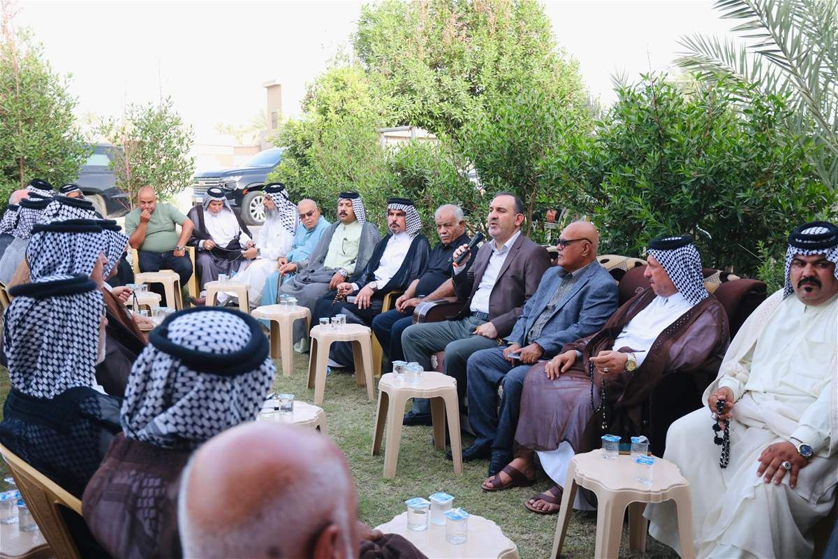 قبيلة بني مالك في كربلاء المقدسة يعلنون دعمهم المطلق لياسر المالكي