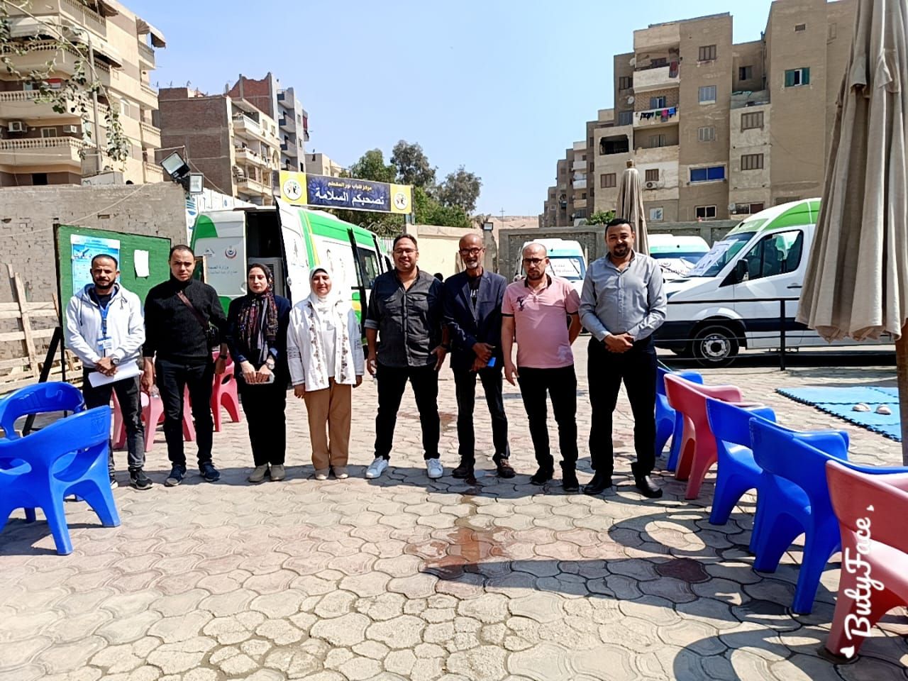 قافلة طبية مجانية لأهالي منطقة المقطم اليوم وغدا.. صور