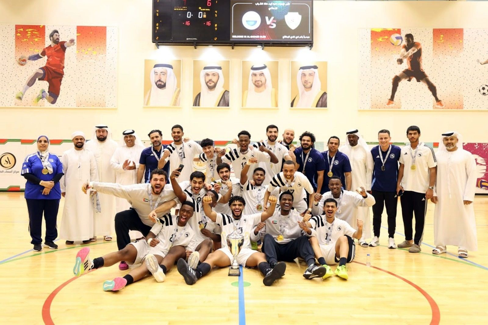 الامارات | "يد" شباب الشارقة ترفع كأس الإمارات للمرة الـ 13