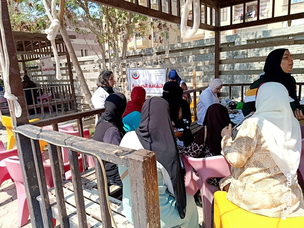 قافلة طبية مجانية لأهالي منطقة المقطم اليوم وغدا.. صور
