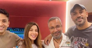 نانسي عجرم تسجل أغنية جديدة من كلمات تامر حسين وألحان محمد يحيى
