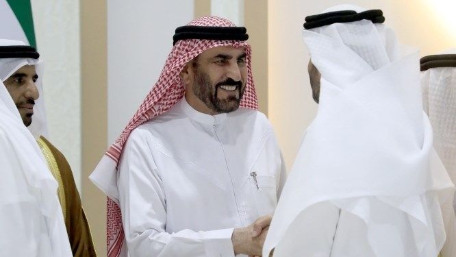 طالب بن صقر يحضر حفل زفاف أحمد سعيد بن دري الفلاحي