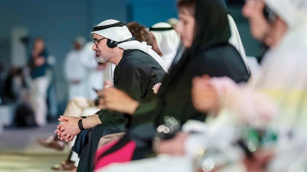 خالد بن محمد بن زايد يشهد حفل توزيع جائزة بريتزكر للهندسة المعمارية لعام 2025