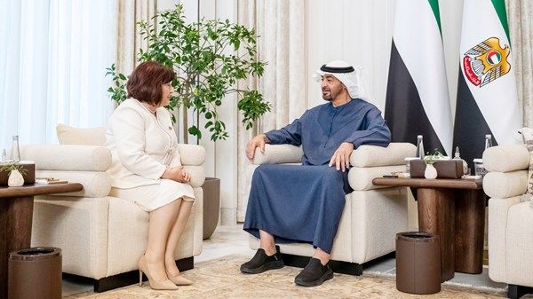 رئيس الدولة يستقبل رئيسة الجمعية الوطنية في أذربيجان