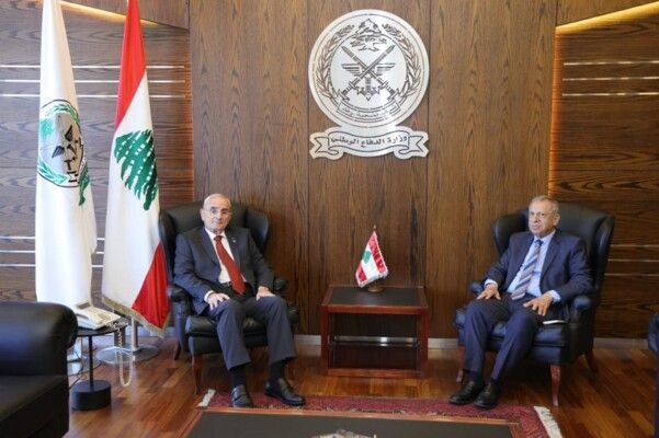 منسى عرض مع سفير باكستان العلاقات الثنائية واستقبل طرابلسي ووفدًا من مطرانية زحلة للروم الأرثوذكس